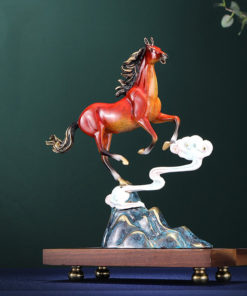 Tượng ngựa cưỡi mây CD1825