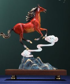 Tượng ngựa cưỡi mây CD1825