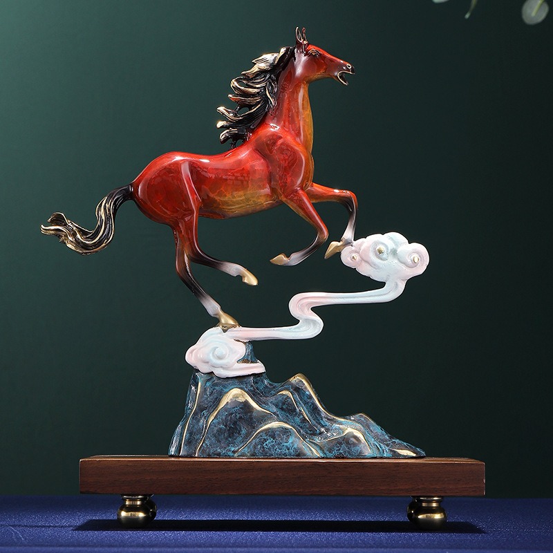 Tượng ngựa cưỡi mây CD1825