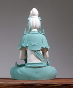 Tượng Quan Thế Âm bằng gốm CD1812