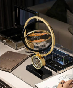 Đồng hồ để bàn kết hợp tranh cát sáng tạo