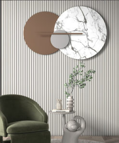 Phù điêu trang trí tường tối giản