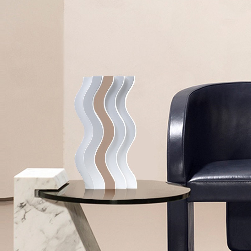 Bình Cắm Hoa Hình Lượn Sóng