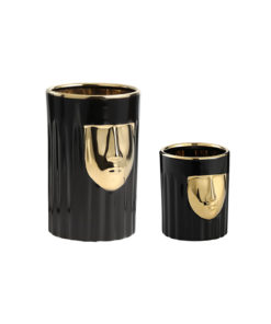 Bình Gốm Hình Khuôn Mặt