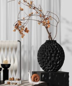 Bình Hoa Gốm Vân Tổ Ong