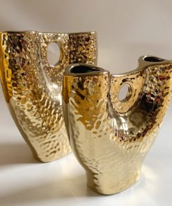 Bình Hoa Hình Học Hai Miệng