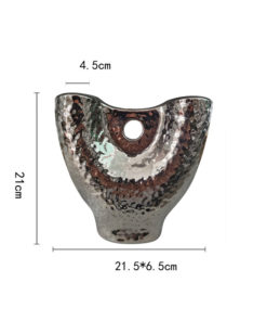 Bình Hoa Hình Học Hai Miệng