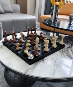 Bộ Bàn Cờ Vua Trang Trí Nghệ Thuật