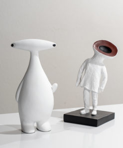 Bộ Tượng Nhân Vật Hoạt Hình Nghệ Thuật