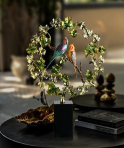 Tượng Đôi Chim Uyên Ương Hạnh Phúc