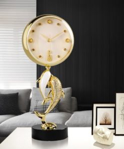 Đồng Hồ Cá Heo Để Bàn