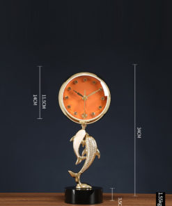 Đồng Hồ Cá Heo Để Bàn