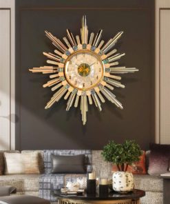 Đồng Hồ Treo Tường Ánh Sao Khảm Trai