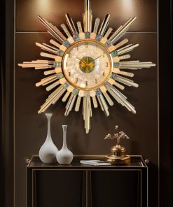 Đồng Hồ Treo Tường Ánh Sao Khảm Trai