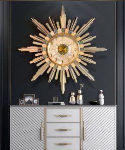 Đồng Hồ Treo Tường Ánh Sao Khảm Trai