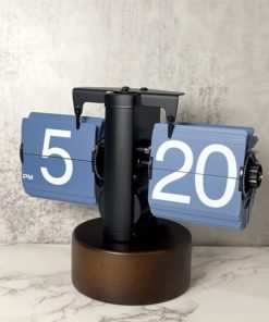 Đồng Hồ Lật Retro Tinh Tế Cho Không Gian Sống