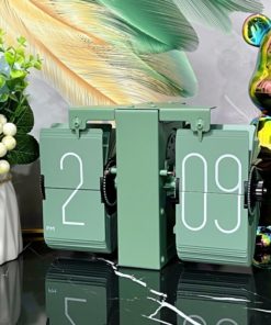 Đồng Hồ Lật Vintage Cho Phòng Khách