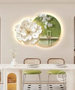 Đồng Hồ Nghệ Thuật Cánh Hoa Vĩnh Cửu