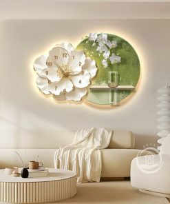 Đồng Hồ Nghệ Thuật Cánh Hoa Vĩnh Cửu