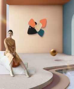 Đồng Hồ Nghệ Thuật Đa Sắc