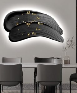 Đồng Hồ Treo Tường Nghệ Thuật Bút Họa