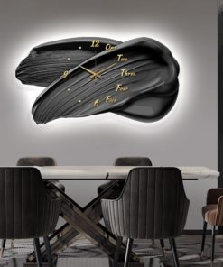 Đồng Hồ Treo Tường Nghệ Thuật Bút Họa