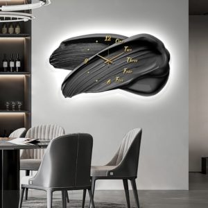 Đồng Hồ Treo Tường Nghệ Thuật Bút Họa