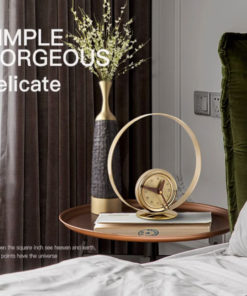 Đồng Hồ Vòng Tròn Trang Trí Kệ Tivi