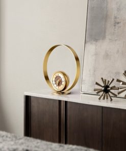 Đồng Hồ Vòng Tròn Trang Trí Kệ Tivi