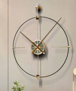 Đồng Hồ Treo Tường Vòng Tròn Mosaic Độc Đáo