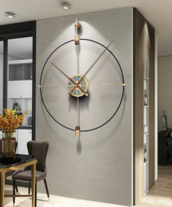 Đồng Hồ Treo Tường Vòng Tròn Mosaic Độc Đáo