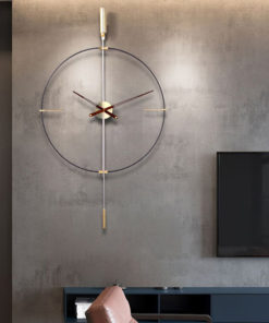 Đồng Hồ Treo Tường Vòng Tròn Thanh Lịch