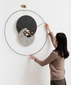 Đồng Hồ Treo Tường Vòng Tròn Đa Sắc