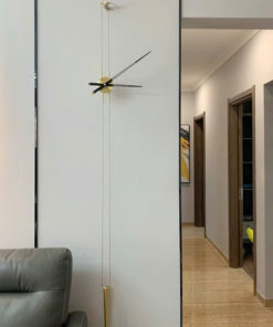 Đồng Hồ Treo Tường Phong Cách Tối Giản Thanh Lịch Dài