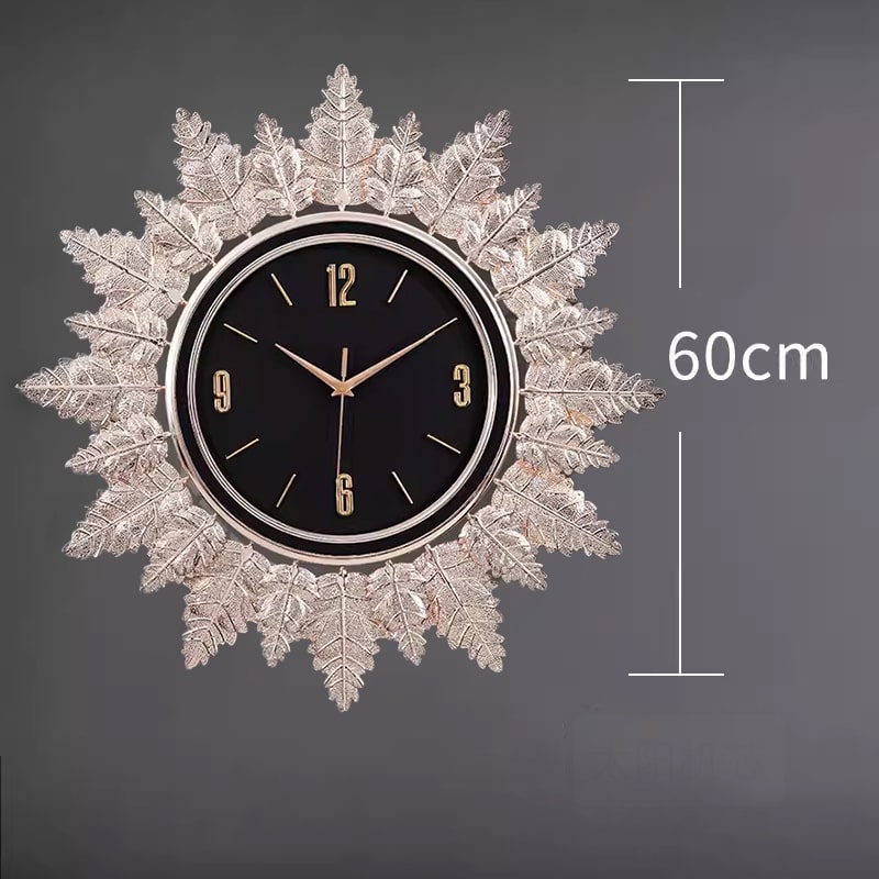 Đồng Hồ Treo Tường Vầng Dương Nguyệt Quế