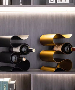 Kệ Đựng Rượu Sóng Lượn Hiện Đại