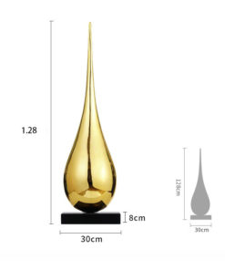 Tượng Decor Giọt Nước Đẹp Mắt