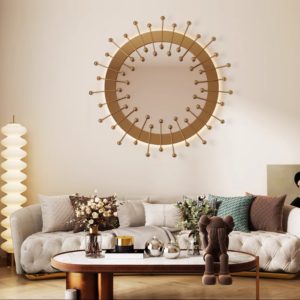 Gương Decor Ánh Dương Hoàng Kim