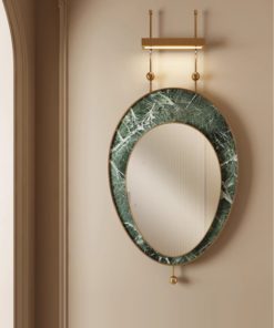 Gương Decor Hình Oval Sang Trọng