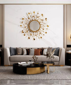 Gương Decor Vầng Dương Lấp Lánh