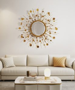 Gương Decor Vầng Dương Lấp Lánh
