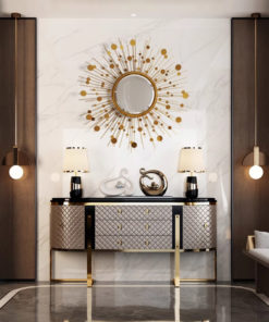 Gương Decor Vầng Dương Lấp Lánh