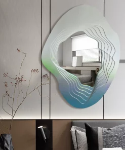 Gương Trang Trí Tầng Sóng