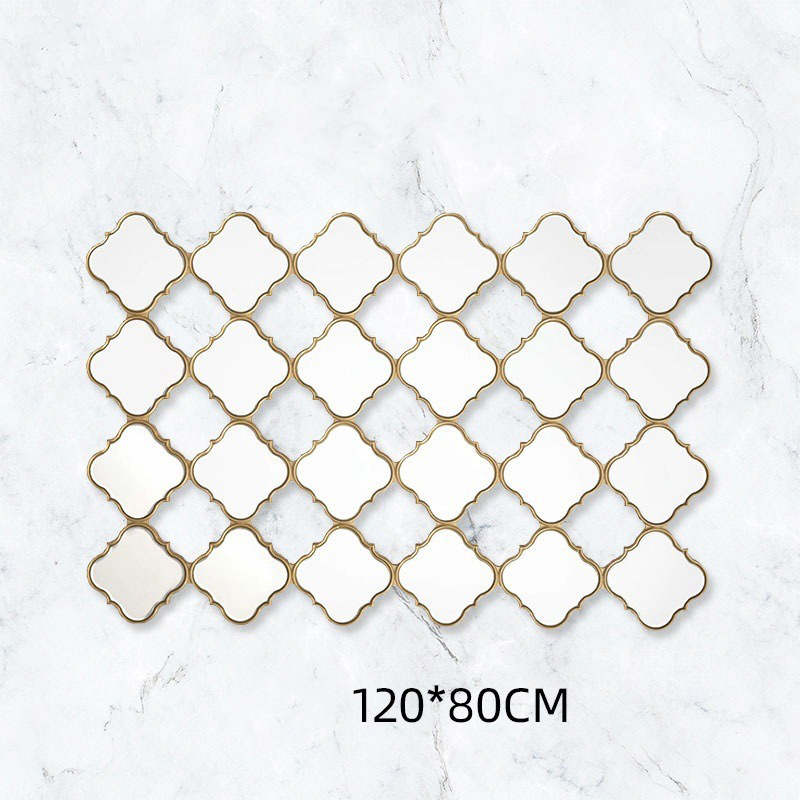 Gương Treo Tường Nghệ Thuật Cỏ Bốn Lá