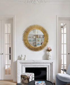 Gương Treo Tường Tối Giản Ánh Kim