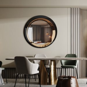 Gương Tròn Hiện Đại Decor Sang Trọng