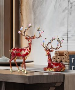 Hươu Pha Lê Tài Lộc