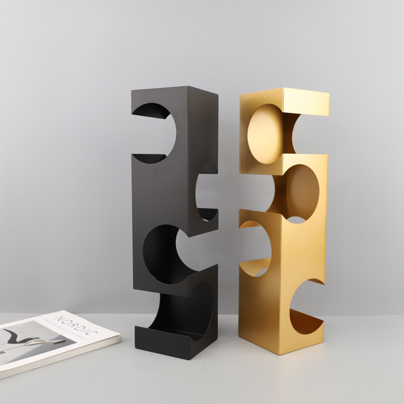 Kệ Rượu Hình Khối Tối Giản