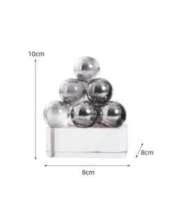 Khối Cầu Bi Pha Lê Trang Trí