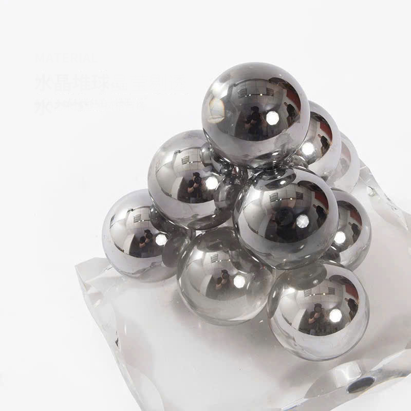 Khối Cầu Bi Pha Lê Trang Trí